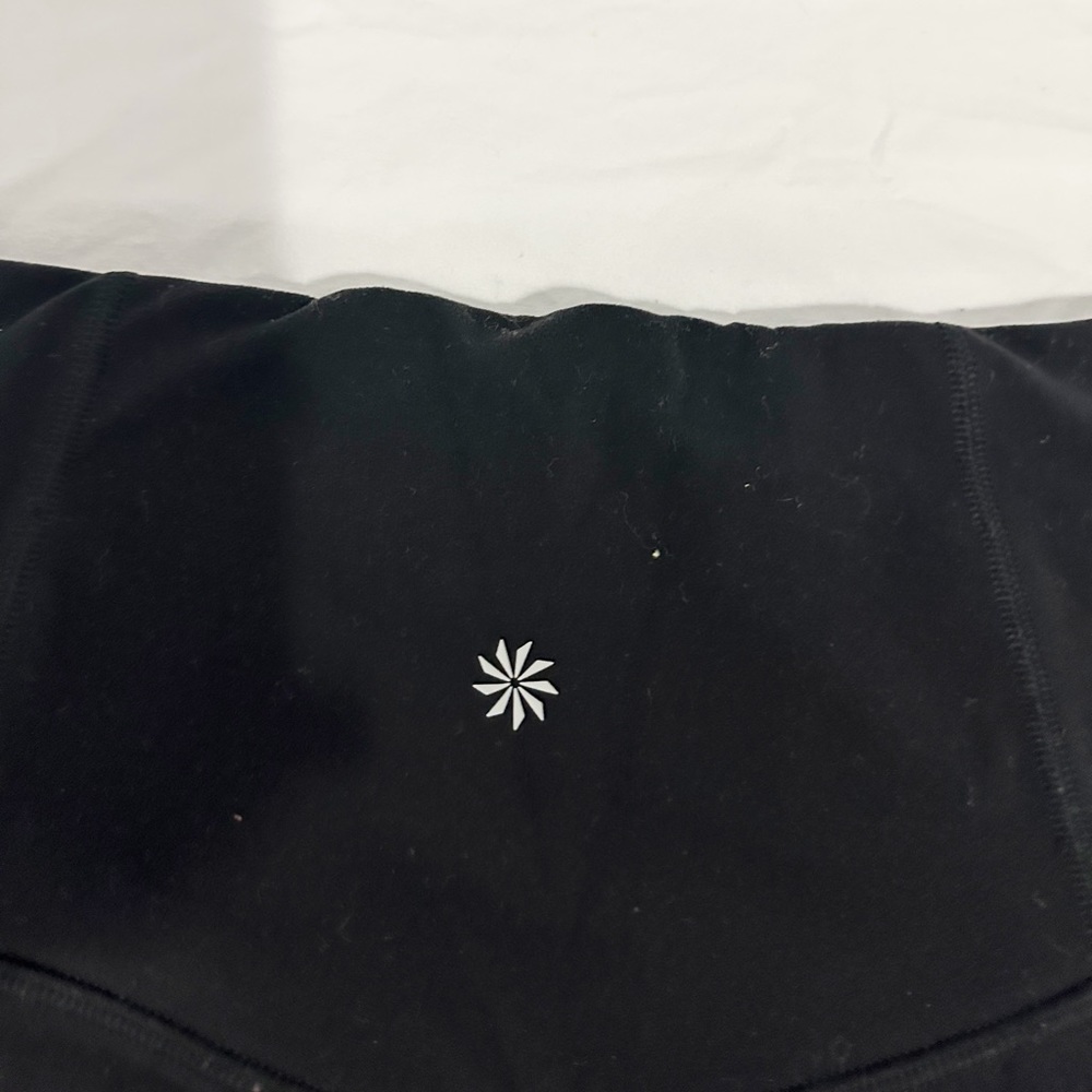 Athleta High Rise Elation Black Flare Leggings In Women’s Size S - Picture 7 of 10